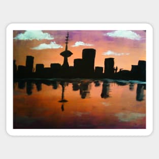 Seattle Skyline Sticker